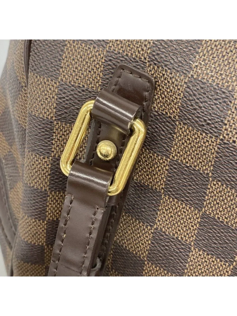Louis Vuitton Shoulder Bag Damier Rivington GM Ebene